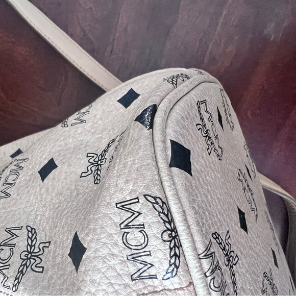 MCM Visetos Leather 2way Shoulder Bag - Picture 6 of 17